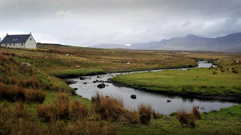 Ferienwohnung Trotternish Ridge View Staffin Exterior foto